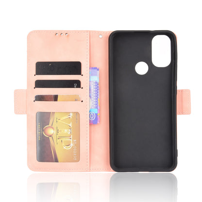 Scratch Resistant Flip Phone Case Multiple Card Slot Design PU Leather Wallet Cover Protector for Motorola Moto E20