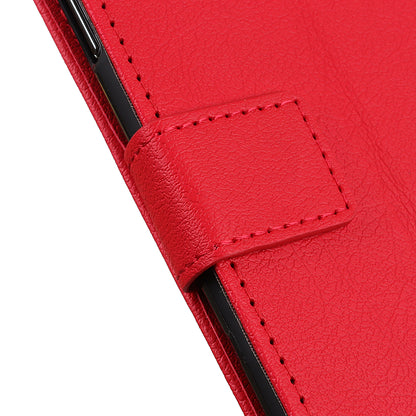 KHAZNEH PU Leather Wallet Stand Magnetic Closure Shockproof Flip Cover for Motorola Moto E20 / E30 / E40