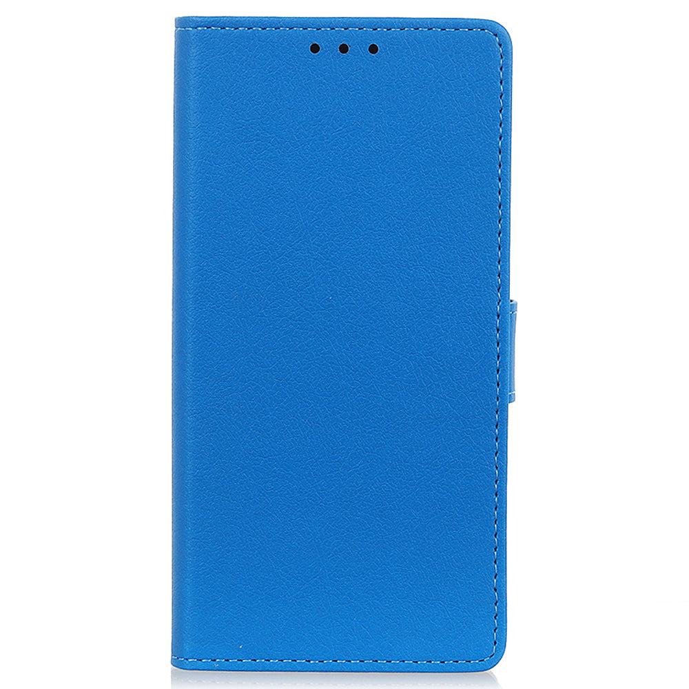 KHAZNEH PU Leather Wallet Stand Magnetic Closure Shockproof Flip Cover for Motorola Moto E20 / E30 / E40