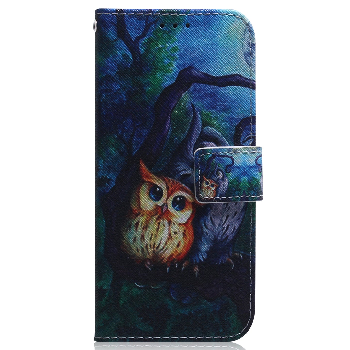 Pattern Printing Magnetic Closure PU Leather Case Stand Wallet Soft TPU Inner Phone Cover for Motorola Moto E20 / E30 / E40