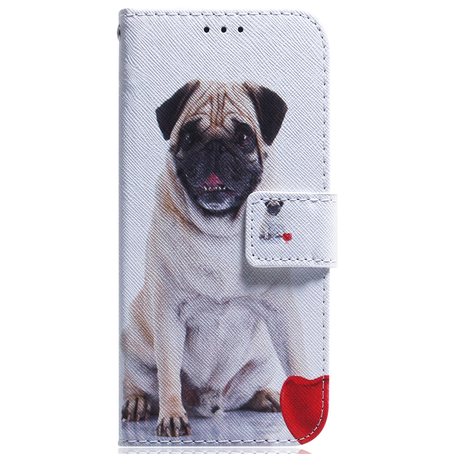 Pattern Printing Magnetic Closure PU Leather Case Stand Wallet Soft TPU Inner Phone Cover for Motorola Moto E20 / E30 / E40