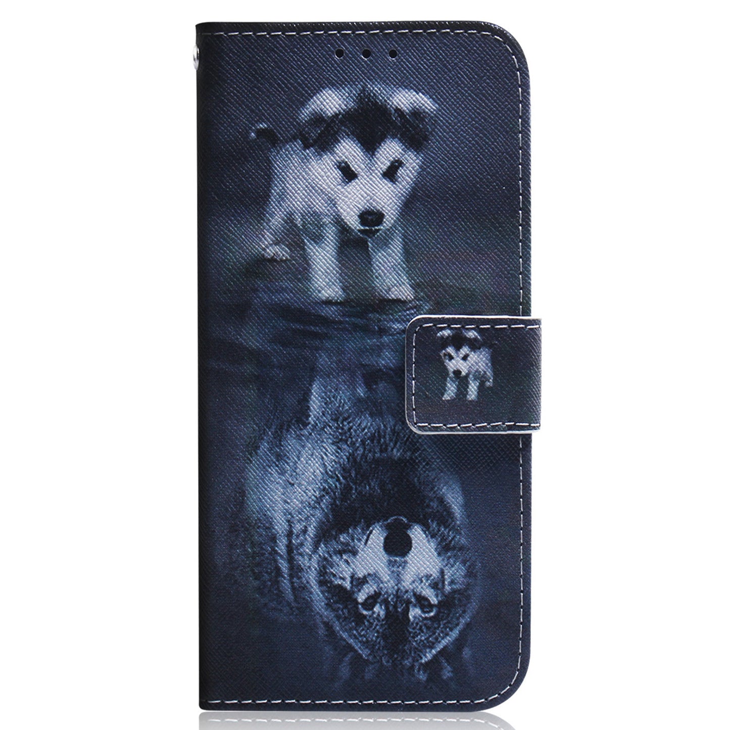 Pattern Printing Magnetic Closure PU Leather Case Stand Wallet Soft TPU Inner Phone Cover for Motorola Moto E20 / E30 / E40