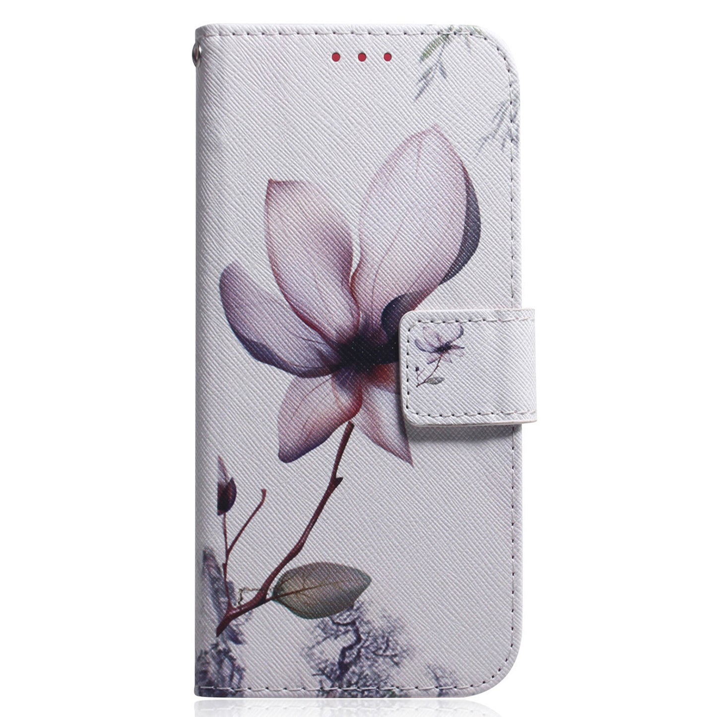 Pattern Printing Magnetic Closure PU Leather Case Stand Wallet Soft TPU Inner Phone Cover for Motorola Moto E20 / E30 / E40