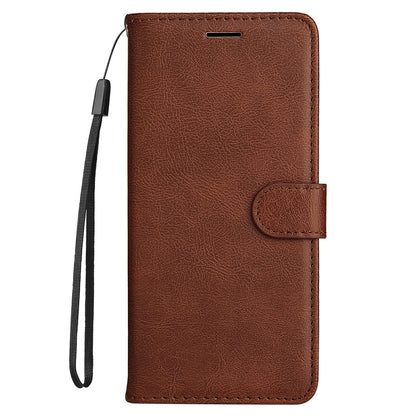 KT Leather Series-2 Solid Color Wallet Leather Case Inner Soft TPU Phone Cover with Adjustable Stand for Motorola Moto E40/E30/E20