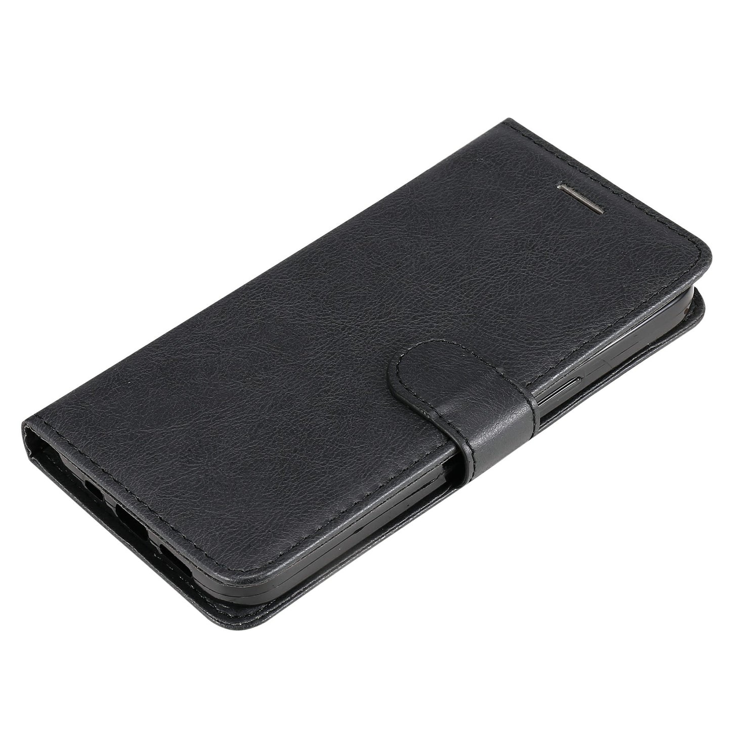 KT Leather Series-2 Solid Color Wallet Leather Case Inner Soft TPU Phone Cover with Adjustable Stand for Motorola Moto E40/E30/E20