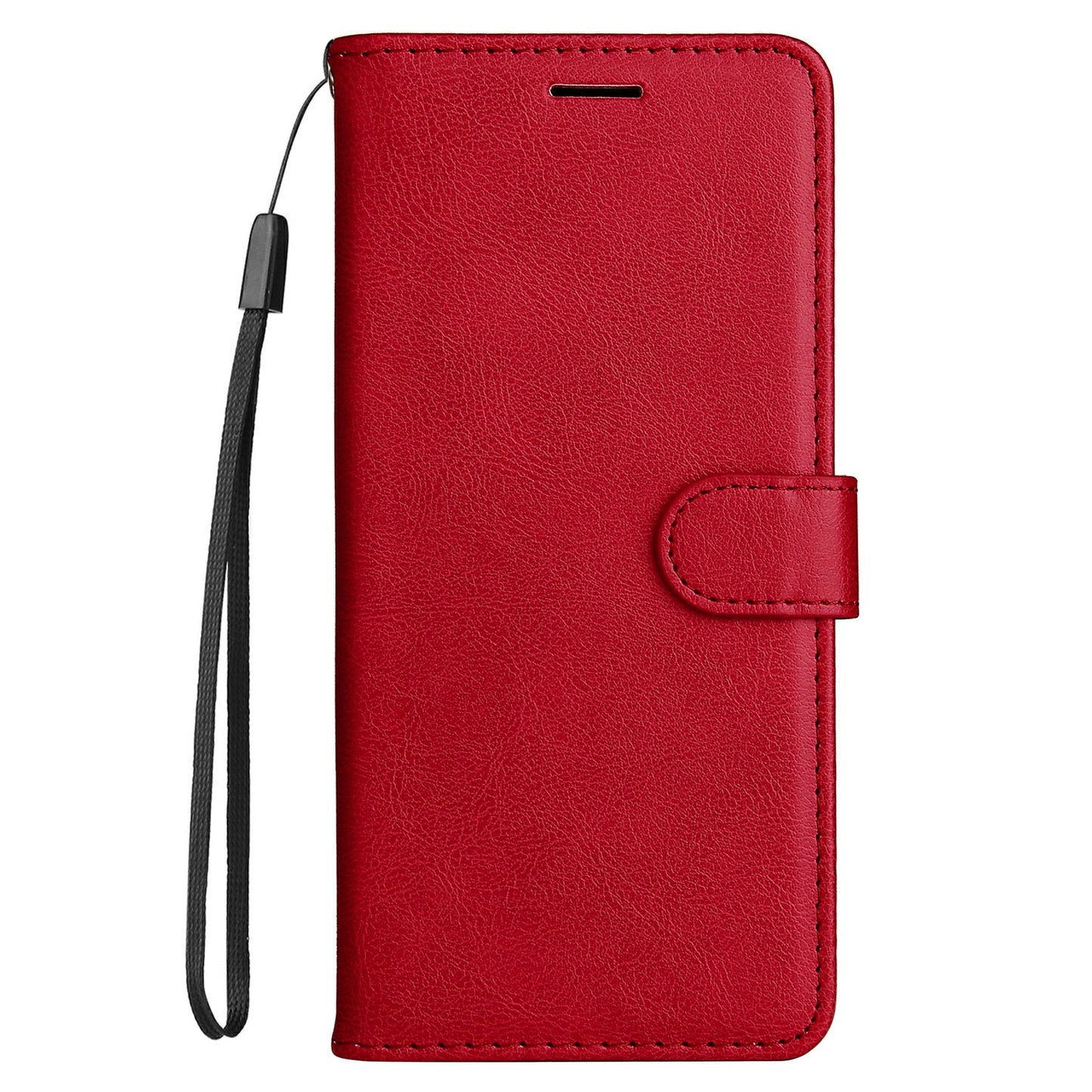 KT Leather Series-2 Solid Color Wallet Leather Case Inner Soft TPU Phone Cover with Adjustable Stand for Motorola Moto E40/E30/E20