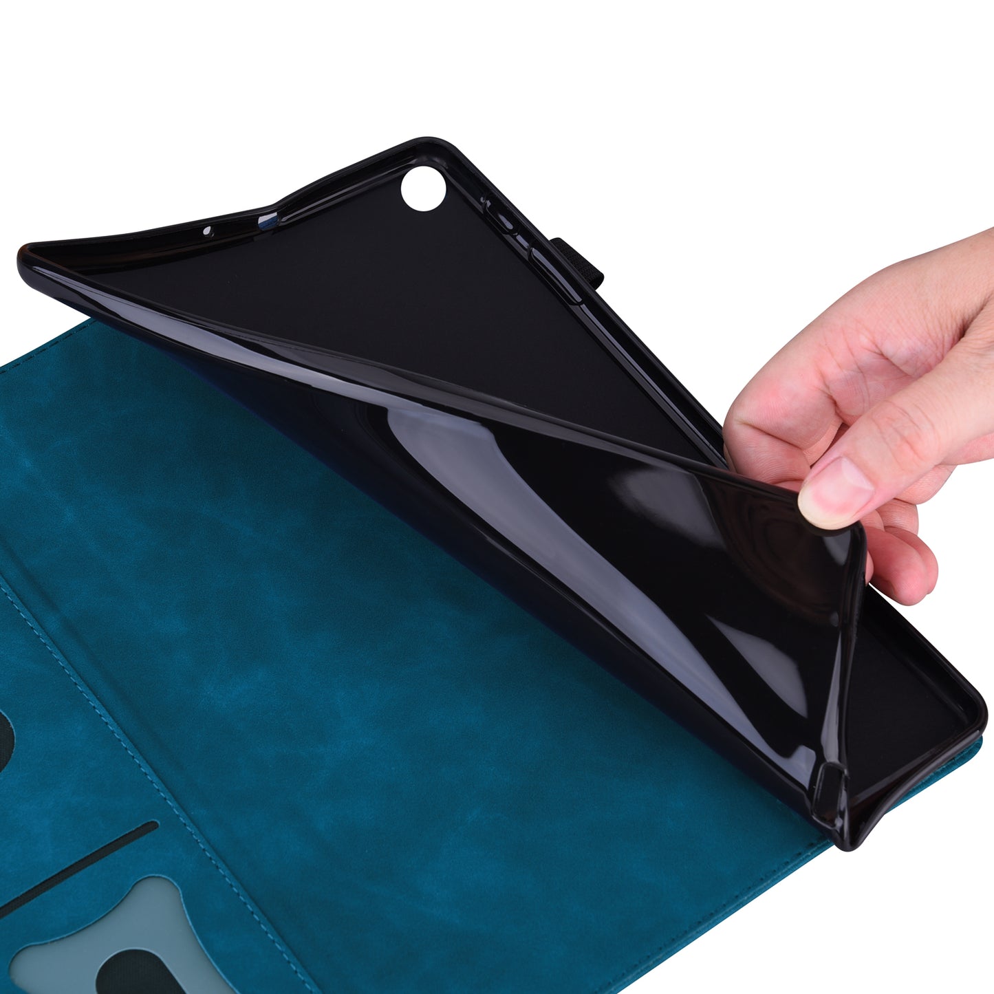 Shockproof Wallet Design Business Style PU Leather Flip Tablet Case with Stand for Lenovo Tab P12 Pro 12.6''