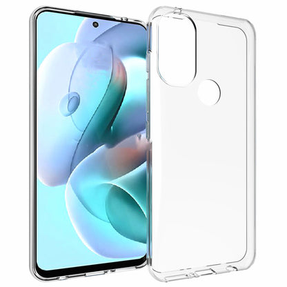 10Pcs/Pack Inner Watermark-free Crystal Clear Soft TPU Bumper Protective Phone Cover for Motorola Moto G71 5G