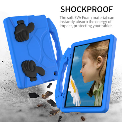 Portable Handle Foldable Thumb Kickstand Shockproof EVA Tablet Case Cover for Lenovo Tab M10 TB-X605F