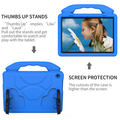 Portable Handle Foldable Thumb Kickstand Shockproof EVA Tablet Case Cover for Lenovo Tab M10 TB-X605F