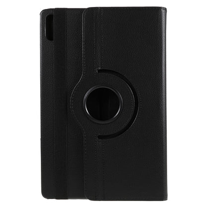 360 Degree Rotary Stand Elastic Band Closure PU Leather Tablet Case Cover for Lenovo Tab P12 Pro