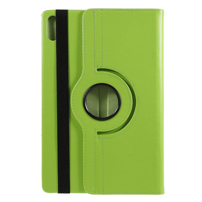 360 Degree Rotary Stand Elastic Band Closure PU Leather Tablet Case Cover for Lenovo Tab P12 Pro