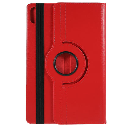 360 Degree Rotary Stand Elastic Band Closure PU Leather Tablet Case Cover for Lenovo Tab P12 Pro