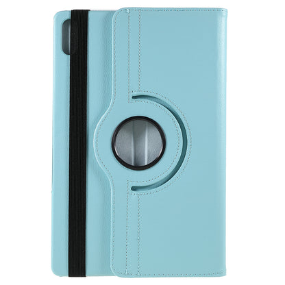 360 Degree Rotary Stand Elastic Band Closure PU Leather Tablet Case Cover for Lenovo Tab P12 Pro