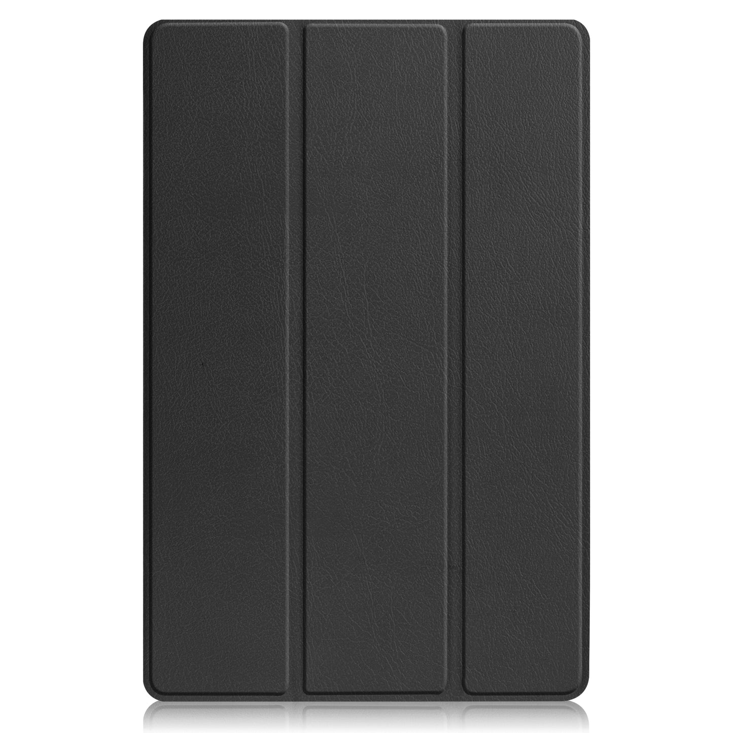 Trifold Stand Tablet Cover for Lenovo Tab P12 Pro, PU Leather + PC Protective Auto Wake/Sleep Smart Case