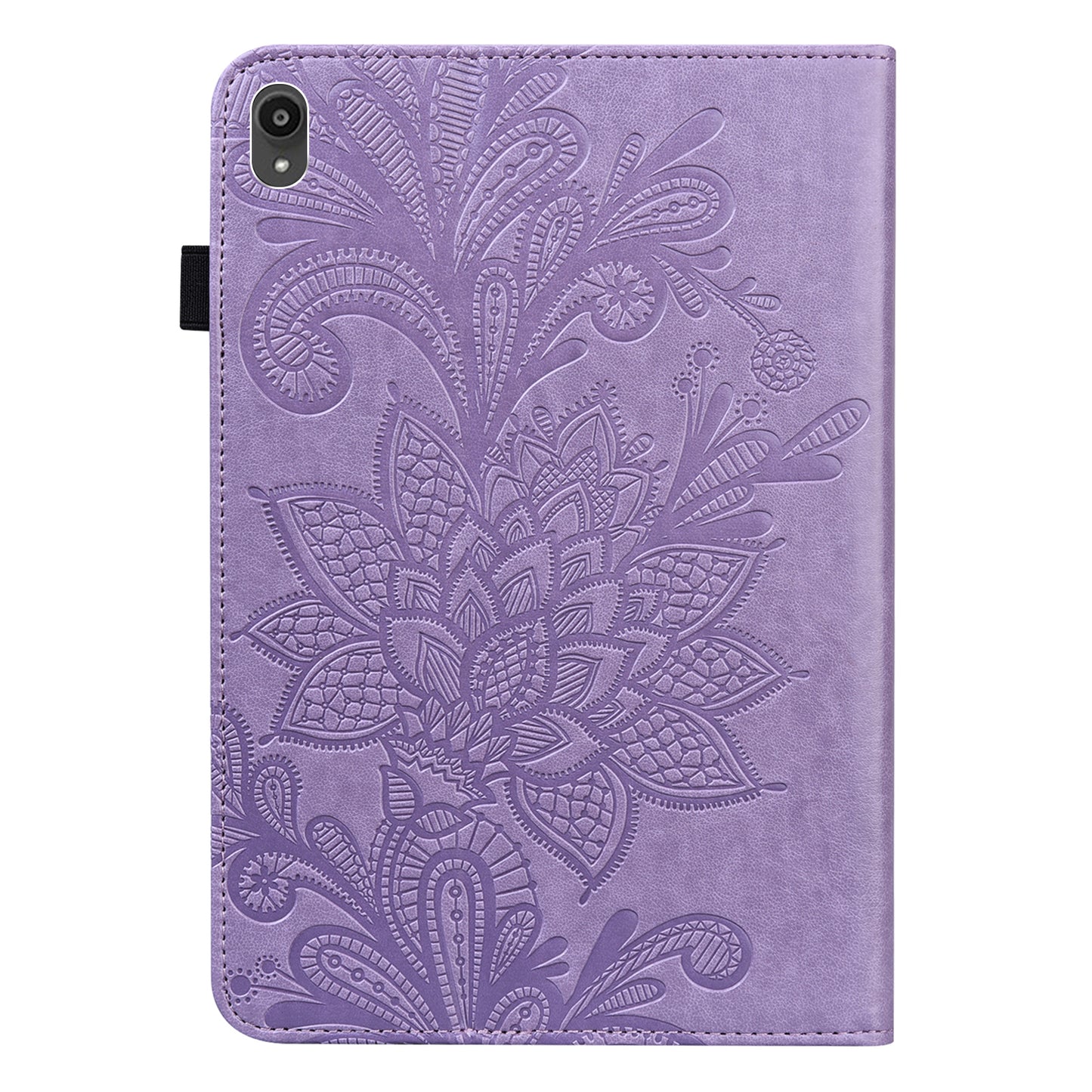 For Lenovo Tab P11 Plus Flower Imprinting Auto Wake/Sleep Fall Protection Tablet Cover Stand Wallet Leather Case