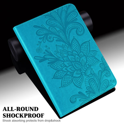 For Lenovo Tab K10 (TB-X6C6F TB-X6C6L TB-X6C6X) (2021) Flower Imprinting Auto Wake/Sleep Tablet Cover Stand Wallet Anti-drop Leather Case