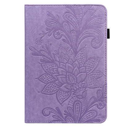 For Lenovo Tab K10 (TB-X6C6F TB-X6C6L TB-X6C6X) (2021) Flower Imprinting Auto Wake/Sleep Tablet Cover Stand Wallet Anti-drop Leather Case