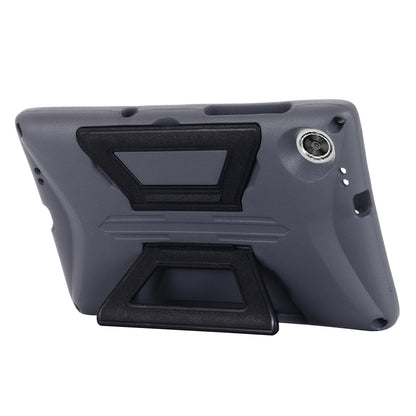 For Lenovo Tab M10 HD Gen 2 TB-X306F/TB-X306X Kickstand Design Tablet Case Hand Grip EVA + PC Protective Cover with Shoulder Strap