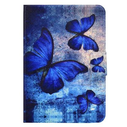 For Lenovo Legion Y700 Pattern Printing Leather Shock Proof Tablet Case Protective Cover