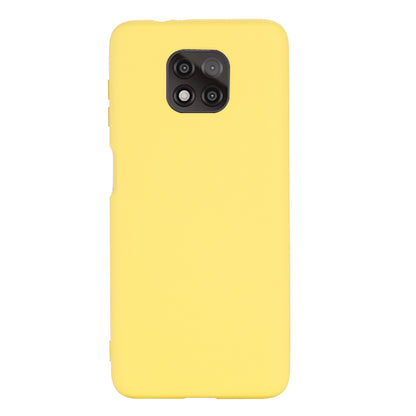 For Motorola Moto G Power (2021) Drop-proof Liquid Silicone Phone Case Protective Cover with Strap