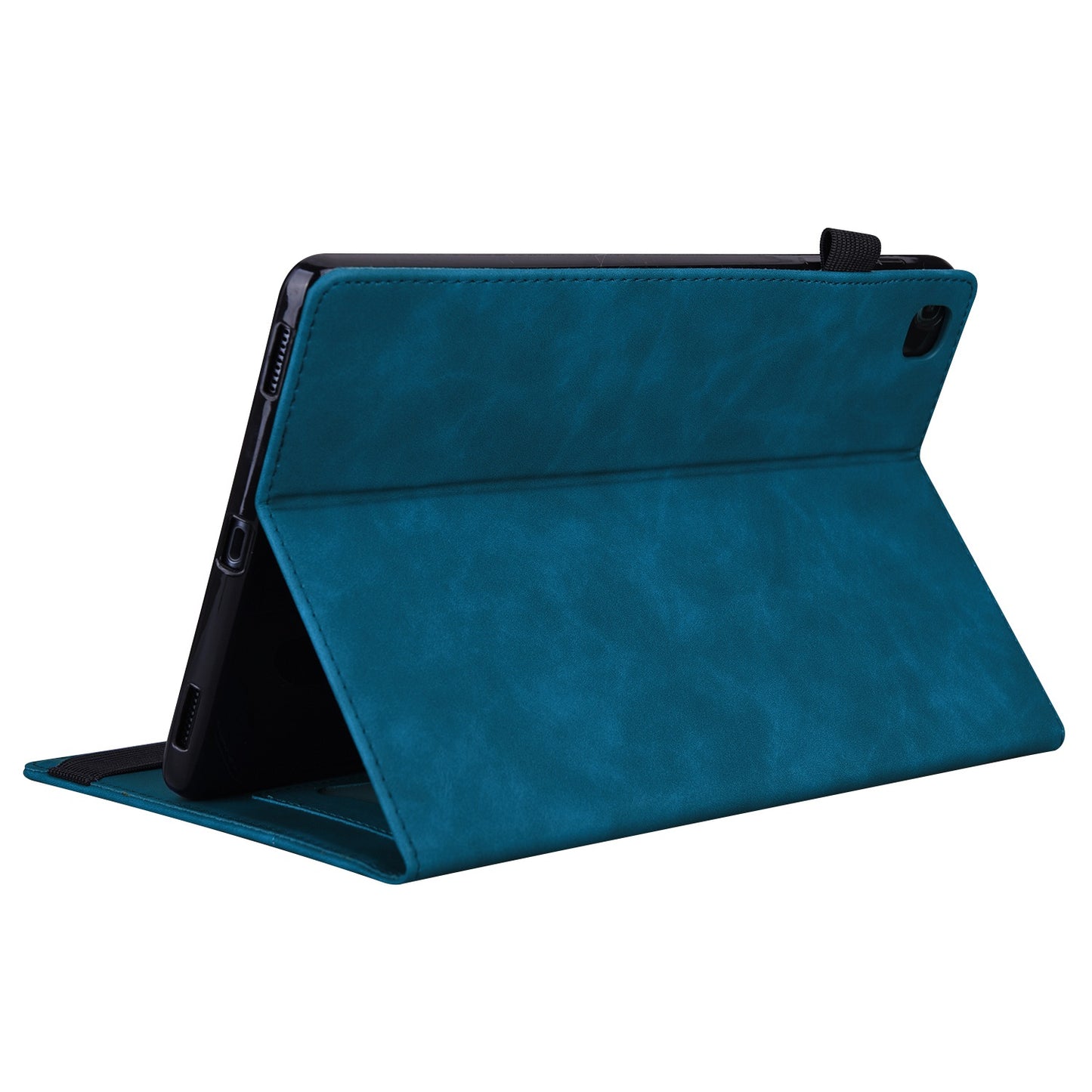 For Lenovo Tab M10 Plus (Gen 3) 10.6 inch Tablet Case PU Leather Stand Wallet Elastic Drop-proof Shell with Pencil Holder