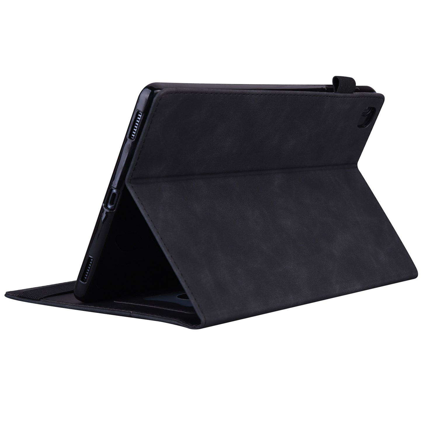 For Lenovo Tab M10 Plus (Gen 3) 10.6 inch Tablet Case PU Leather Stand Wallet Elastic Drop-proof Shell with Pencil Holder