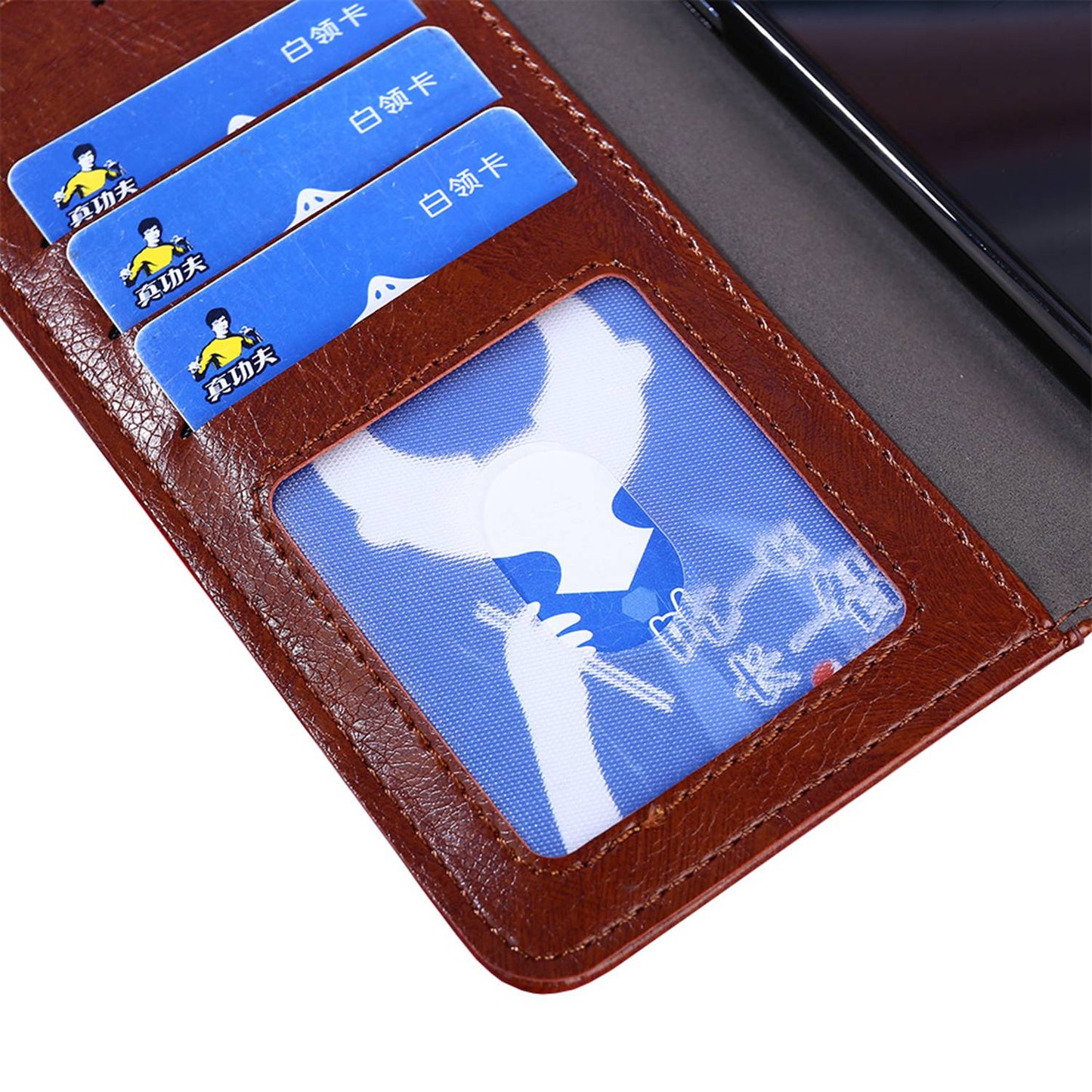 For Motorola Edge 30 Zipper Pocket Phone Case PU Leather Wallet Stand Drop-proof Cover with Strap