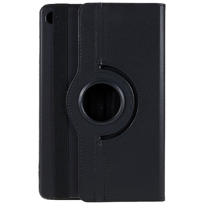 For Lenovo Tab M10 Plus (Gen 3) 10.6 inch 125F/128F Leather Tablet Case 360-degree Rotating Shockproof Protective Cover with Horizontal/Vertical View Stand