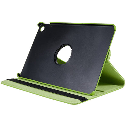 For Lenovo Tab M10 Plus (Gen 3) 10.6 inch 125F/128F Leather Tablet Case 360-degree Rotating Shockproof Protective Cover with Horizontal/Vertical View Stand