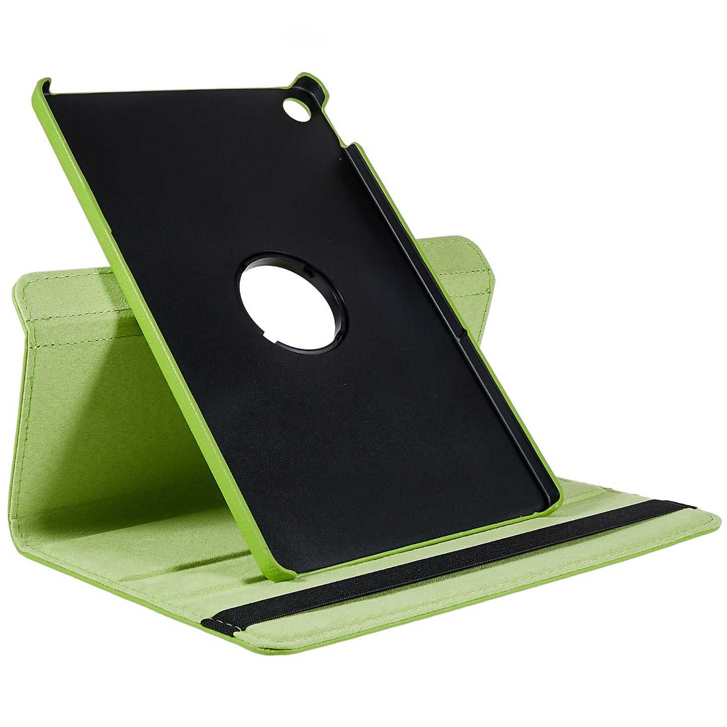 For Lenovo Tab M10 Plus (Gen 3) 10.6 inch 125F/128F Leather Tablet Case 360-degree Rotating Shockproof Protective Cover with Horizontal/Vertical View Stand