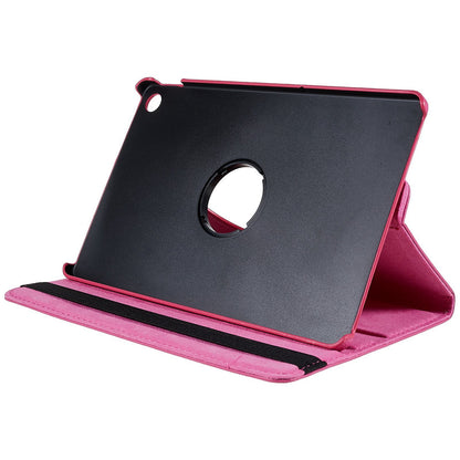 For Lenovo Tab M10 Plus (Gen 3) 10.6 inch 125F/128F Leather Tablet Case 360-degree Rotating Shockproof Protective Cover with Horizontal/Vertical View Stand