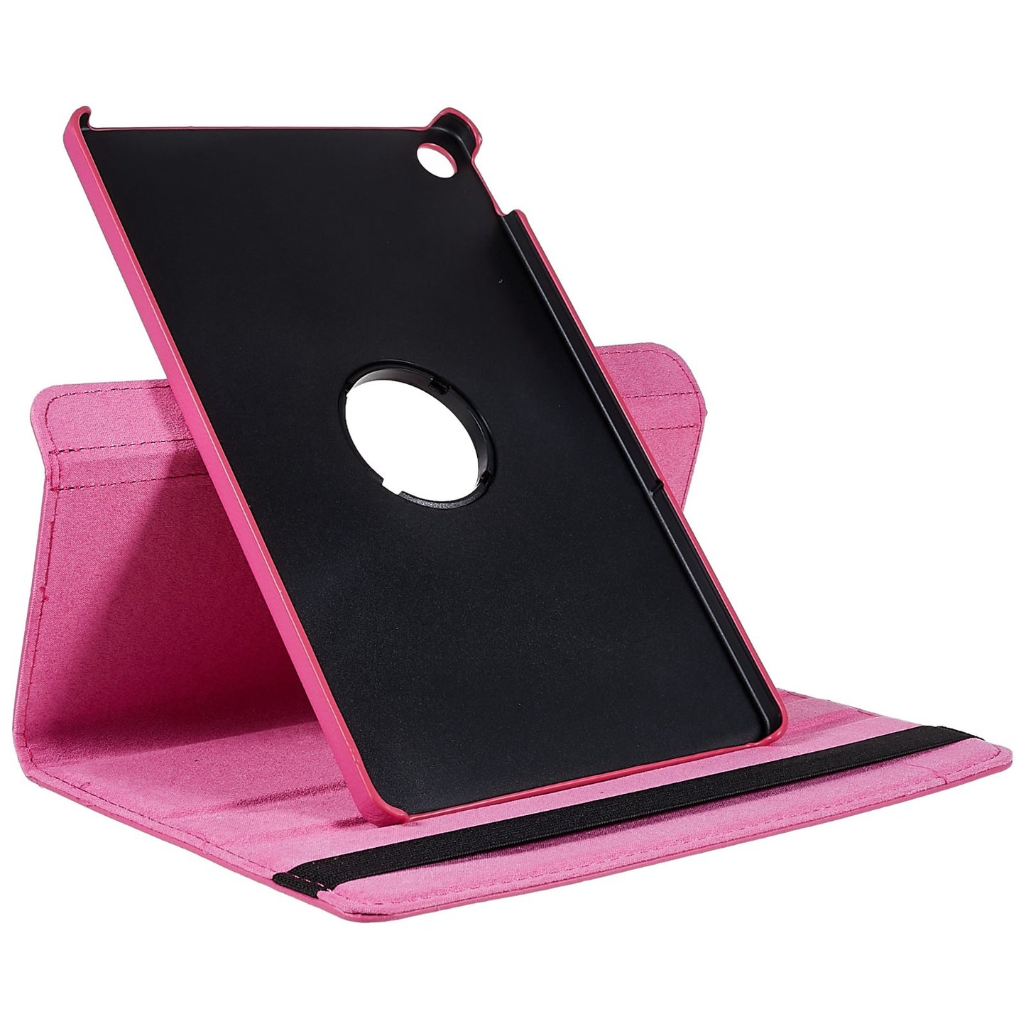 For Lenovo Tab M10 Plus (Gen 3) 10.6 inch 125F/128F Leather Tablet Case 360-degree Rotating Shockproof Protective Cover with Horizontal/Vertical View Stand