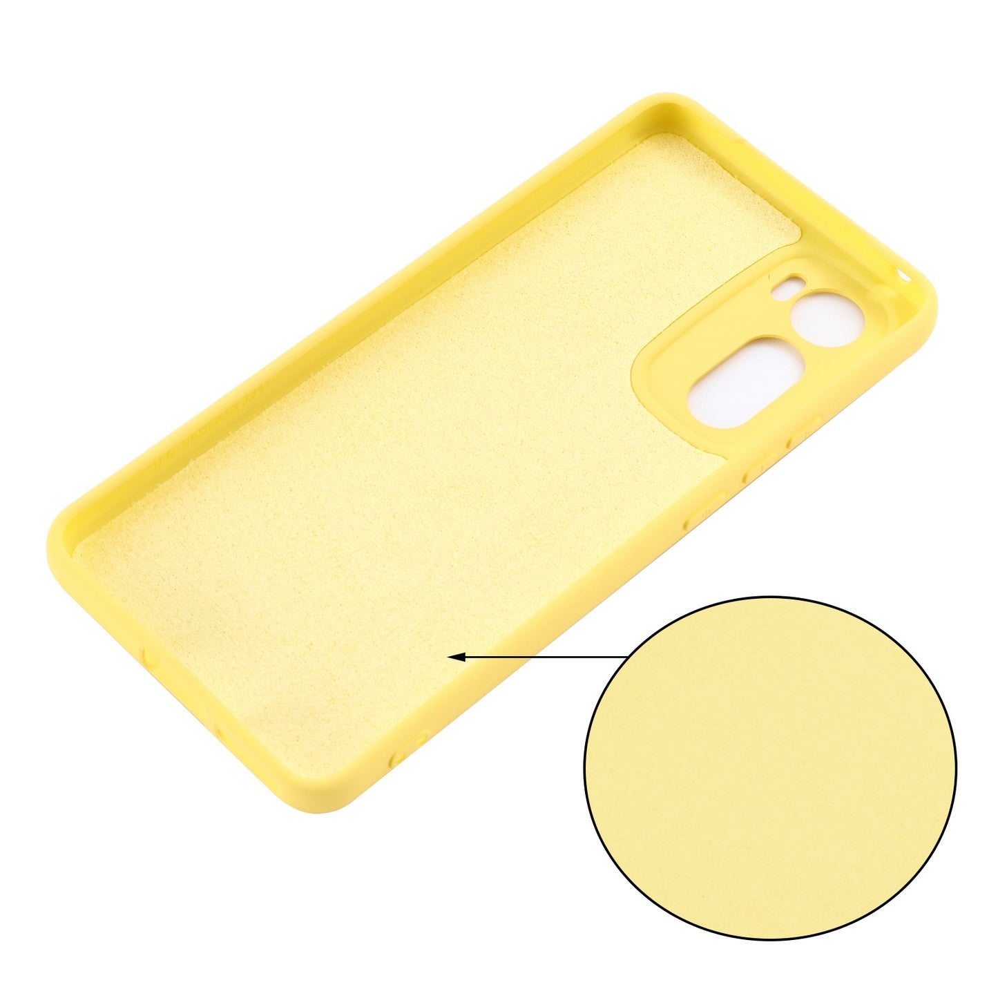 For Motorola Edge 30 5G Liquid Silicone Shockproof Protective Phone Case Soft Microfiber Lining Cushion Anti-Scratch Cover