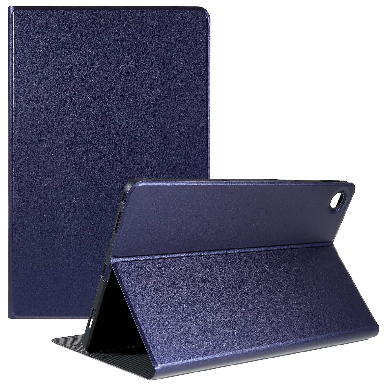 PU Leather Drop-proof Case for Lenovo Tab M10 Plus (Gen 3), Adjustable Stand Anti-scratch Tablet Protective Cover