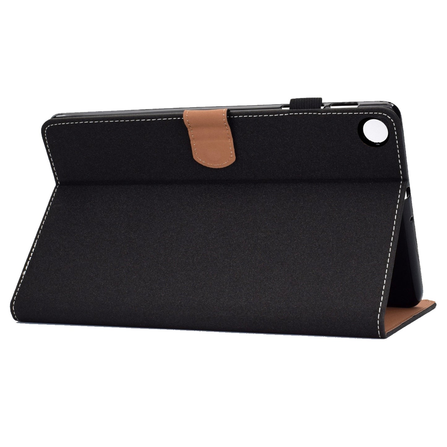 For Lenovo Tab M10 Plus (Gen 3) Auto Wake/Sleep Function Leather Tablet Case Card Slots Design Magnetic Anti-fall Cover with Stand