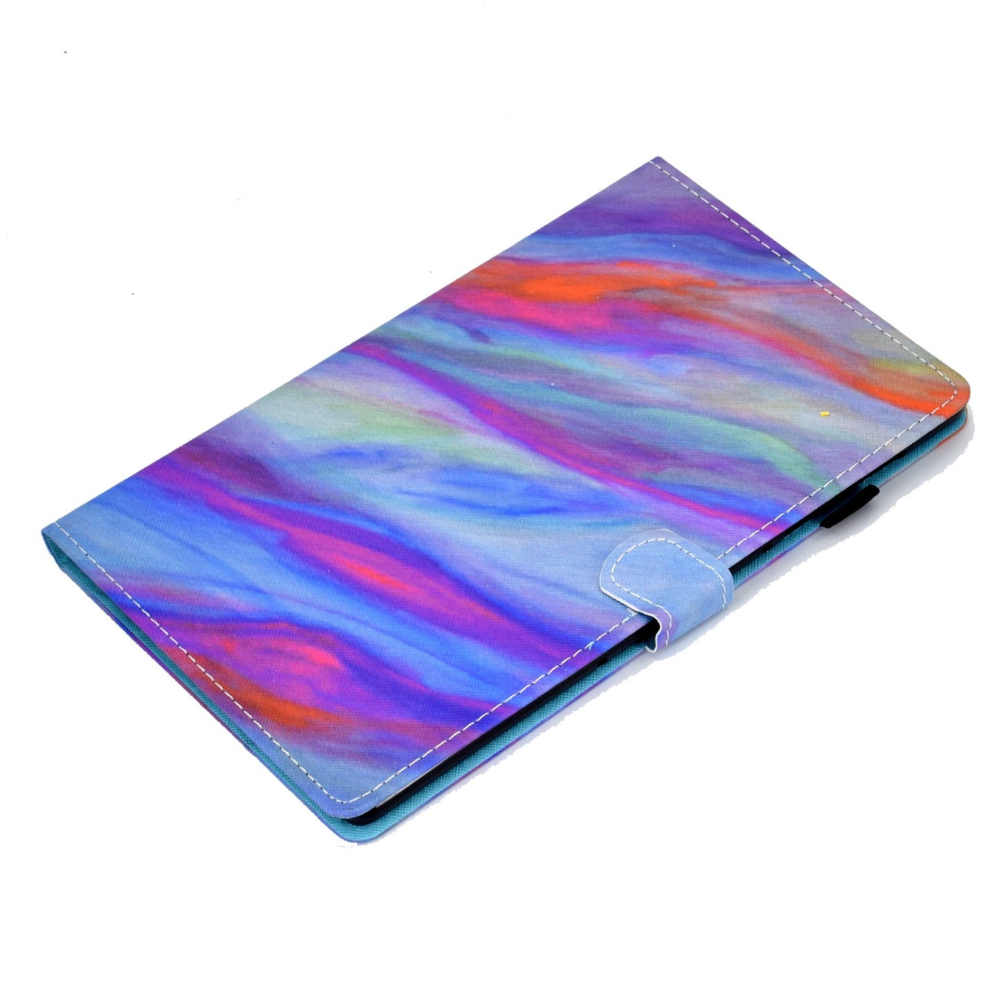 For Lenovo Tab M10 Plus (Gen 3) Pattern Printed Leather Tablet Case Shockproof Card Slots Design Magnetic Cover with Stand