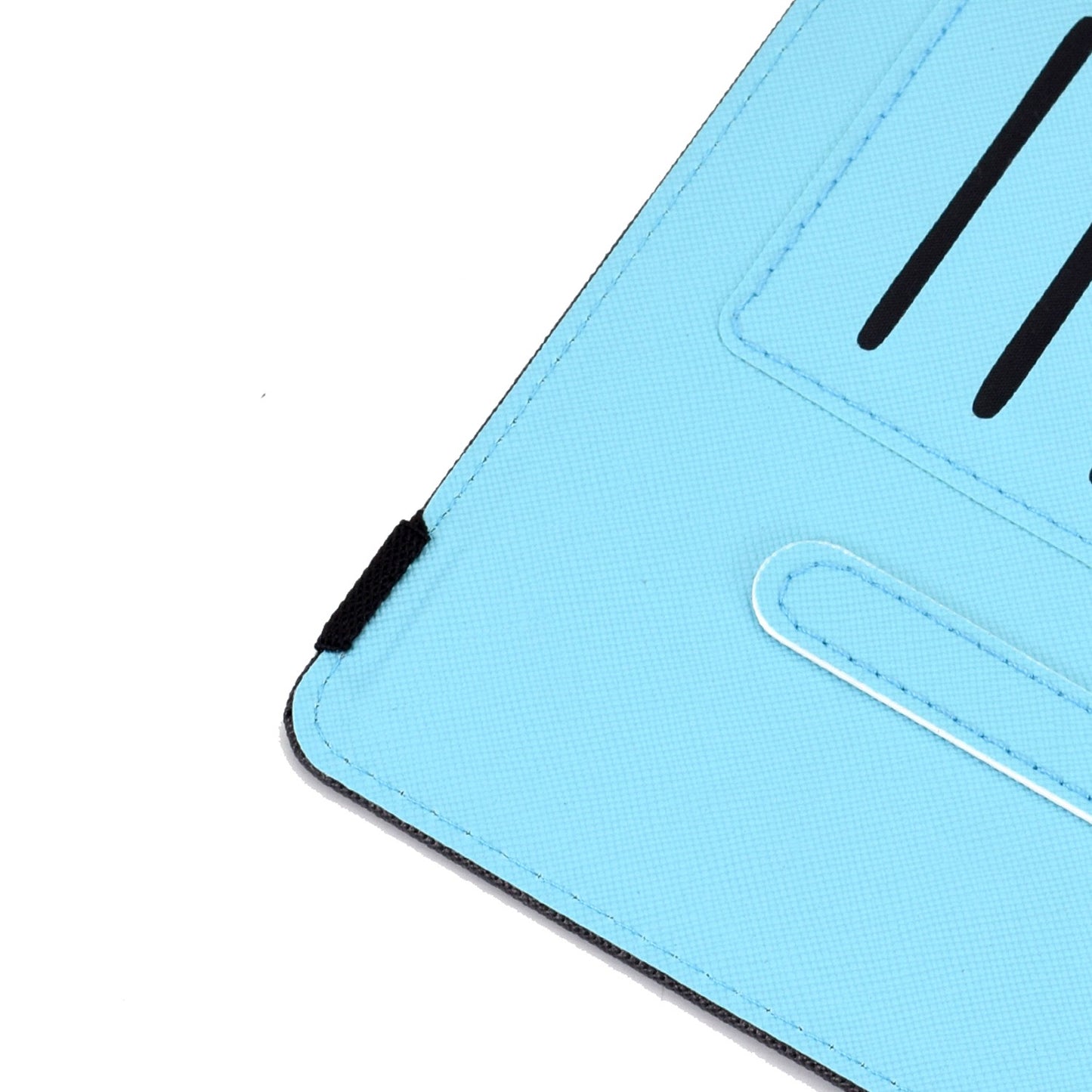 For Lenovo Tab M10 Plus (Gen 3) Pattern Printing Tablet Case PU Leather Card Slots Stand Folio Auto Wake Up/Sleep Cover with Elastic Band and Pencil Holder