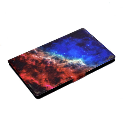 For Lenovo Tab M10 Plus (Gen 3) B2 Pattern Printing PU Leather Magnetic Flip Case Card Holder Adjustable Stand Cover