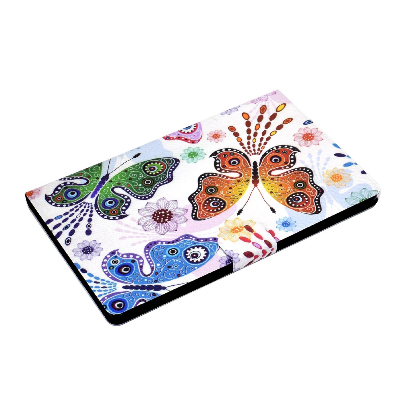 For Lenovo Tab M10 Plus (Gen 3) B2 Pattern Printing PU Leather Magnetic Flip Case Card Holder Adjustable Stand Cover