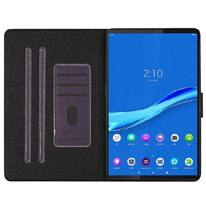 Protective Case for Lenovo Tab M10 Plus (Gen 3) 2022 Auto Wake/Sleep Tablet Case Scratch Resistant Leather Cover with Stand/Card Slots