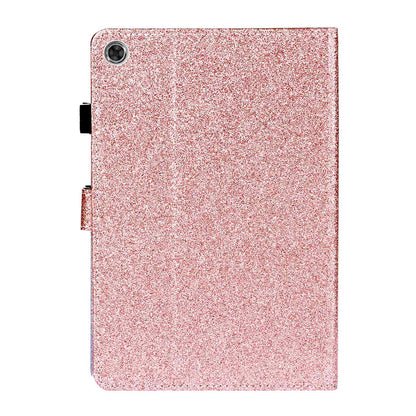 Scratch Resistant Case for Lenovo Tab M10 Plus (Gen 3) 2022 Anti-Drop Stand Case Tablet Leather Cover with Card Slots/Glitter Effects