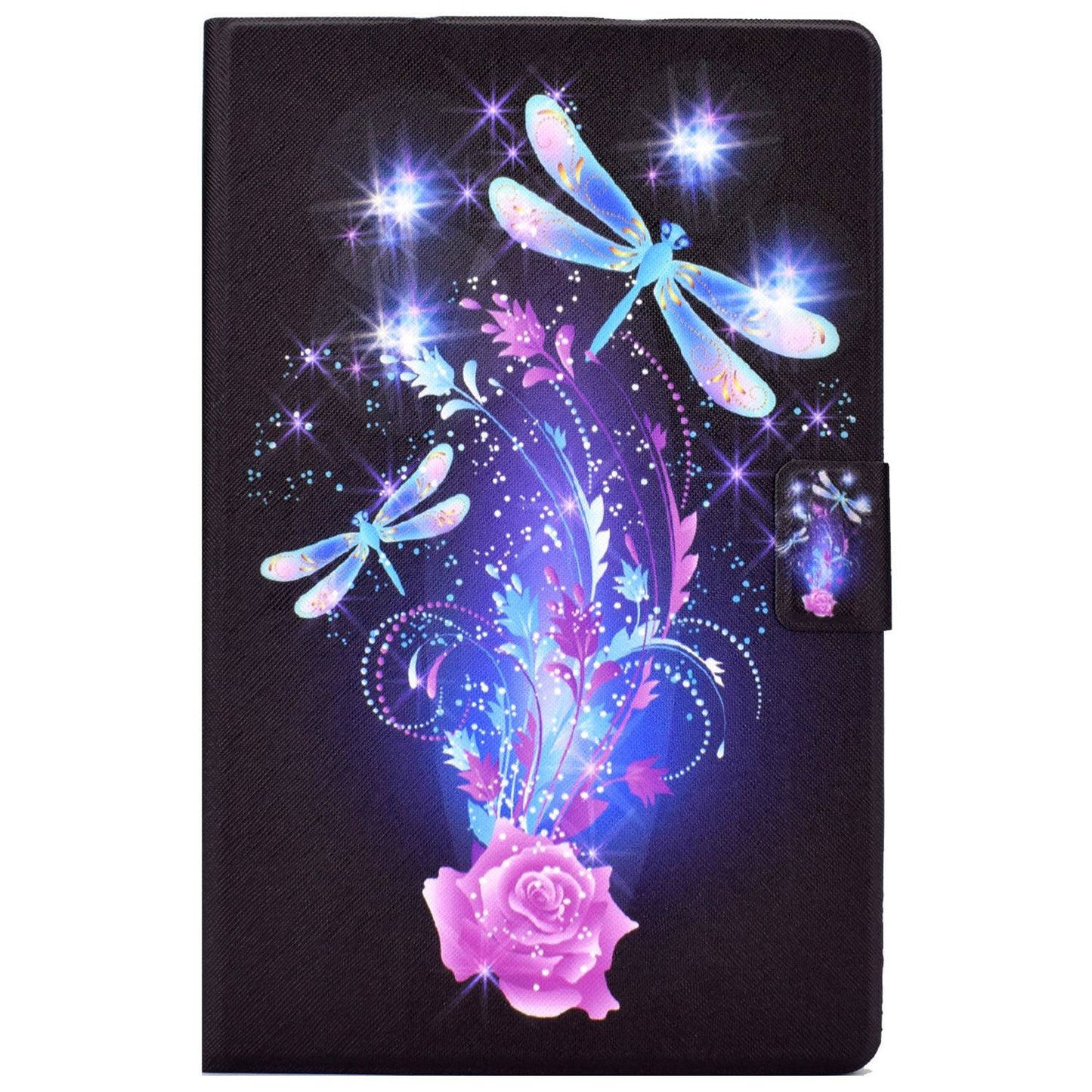 Pattern Printing Tablet Case for Lenovo Tab M10 Plus (Gen 3), Card Holder Stand PU Leather TPU Cover