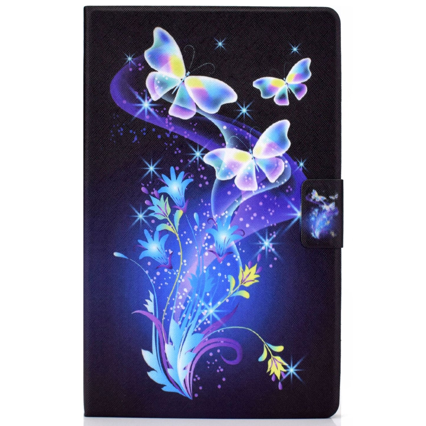 Pattern Printing Tablet Case for Lenovo Tab M10 Plus (Gen 3), Card Holder Stand PU Leather TPU Cover