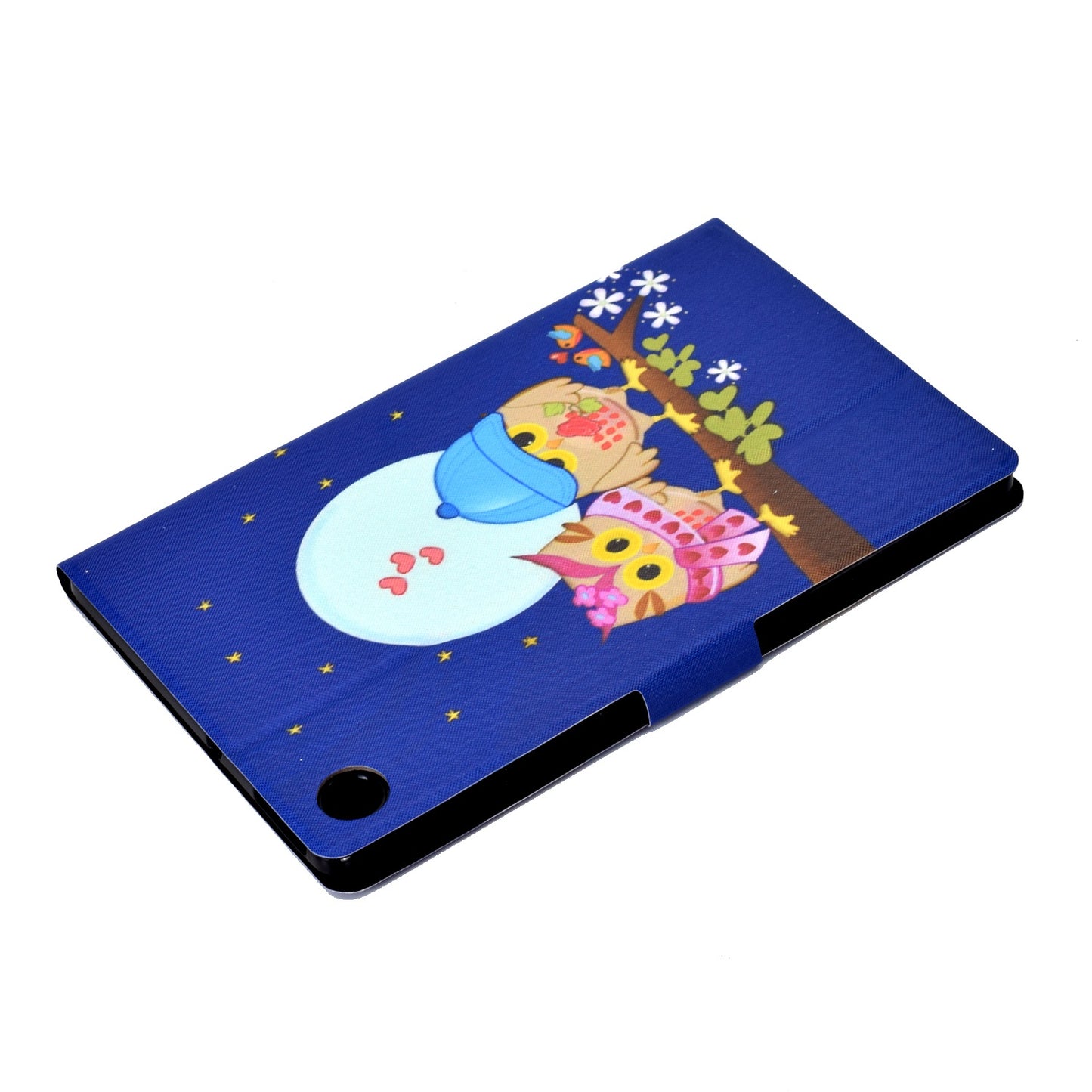 Adjustable Stand Protective Tablet Case for Lenovo Tab M10 Plus (Gen 3), Pattern Printing PU Leather Cover with Card Holder