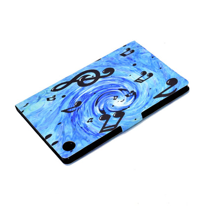 Pattern Printing Case for Lenovo Tab M10 Plus (Gen 3), Anti-wear Anti-shock Stand Card Slots Leather Protective Cover