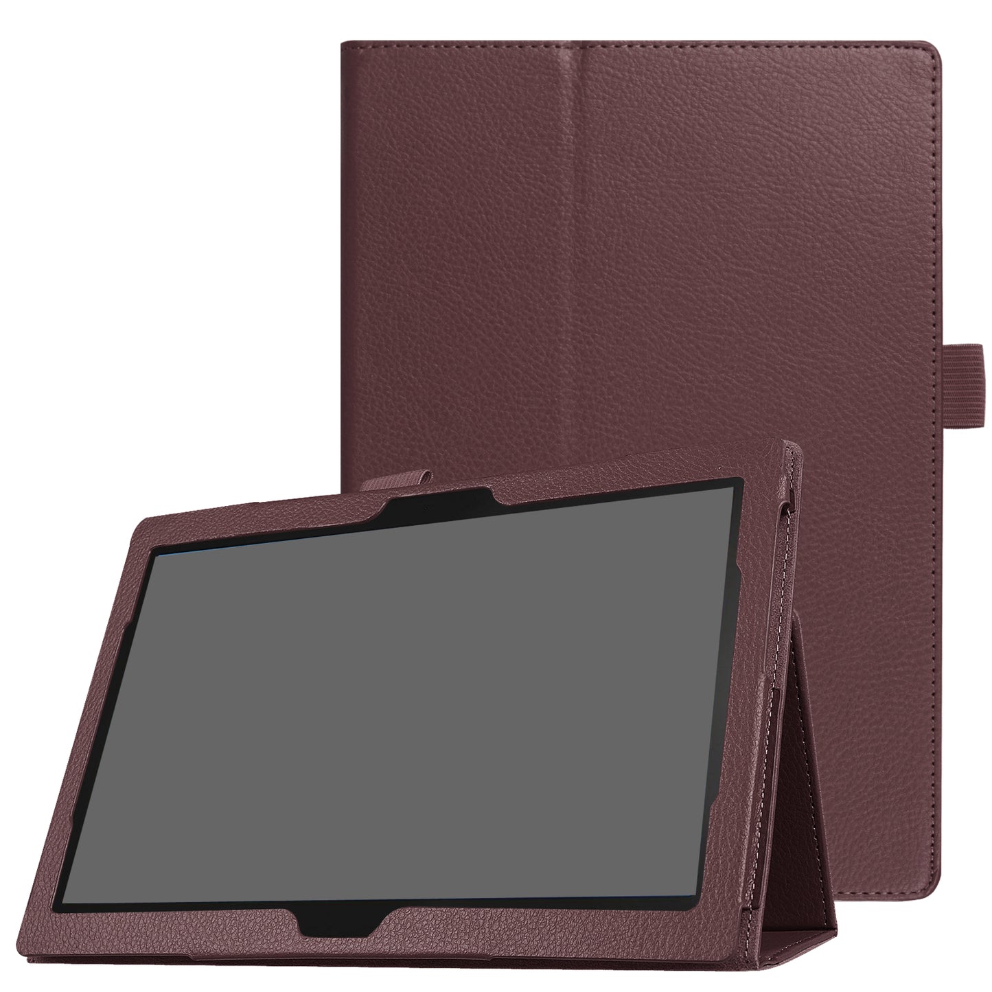 Universal Litchi Grain Leather Stand Shell Case for Lenovo Tab 4 10 Plus / Tab 4 10