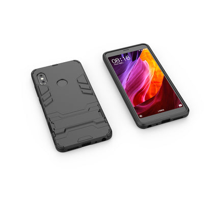 Shockproof PC + TPU Hybrid Kickstand Phone Case for Xiaomi Redmi Note 5 Pro (Dual Camera) / Redmi Note 5 (China)