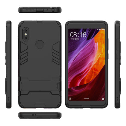 Shockproof PC + TPU Hybrid Kickstand Phone Case for Xiaomi Redmi Note 5 Pro (Dual Camera) / Redmi Note 5 (China)