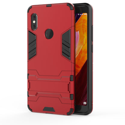 Shockproof PC + TPU Hybrid Kickstand Phone Case for Xiaomi Redmi Note 5 Pro (Dual Camera) / Redmi Note 5 (China)